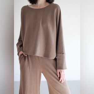 VETTA Ribbed Lounge Set